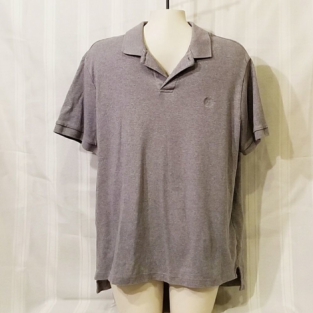 Men's Chaps Grey Polo Size XL - Picture 2 of 6